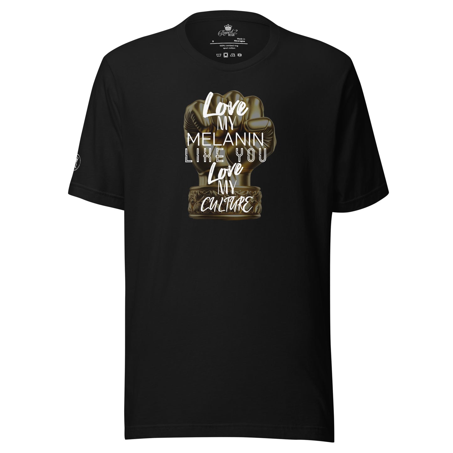 'Love My Melanin Like You Love My Culture' t-shirt