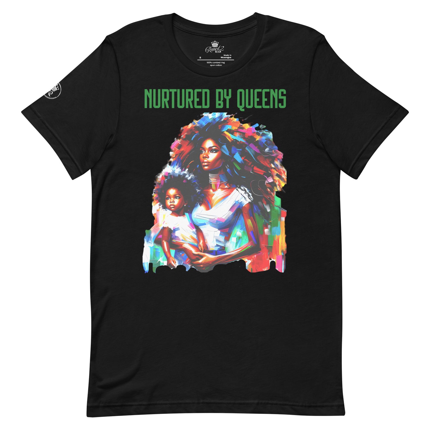 'Nurtured By Queens' t-shirt