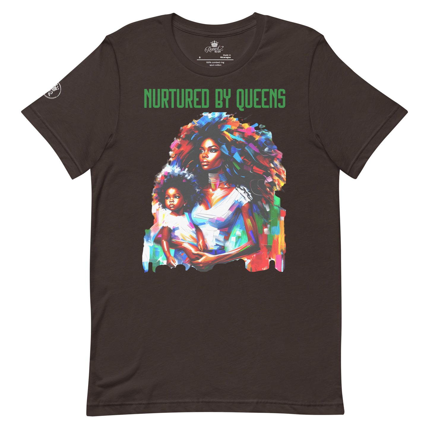 'Nurtured By Queens' t-shirt