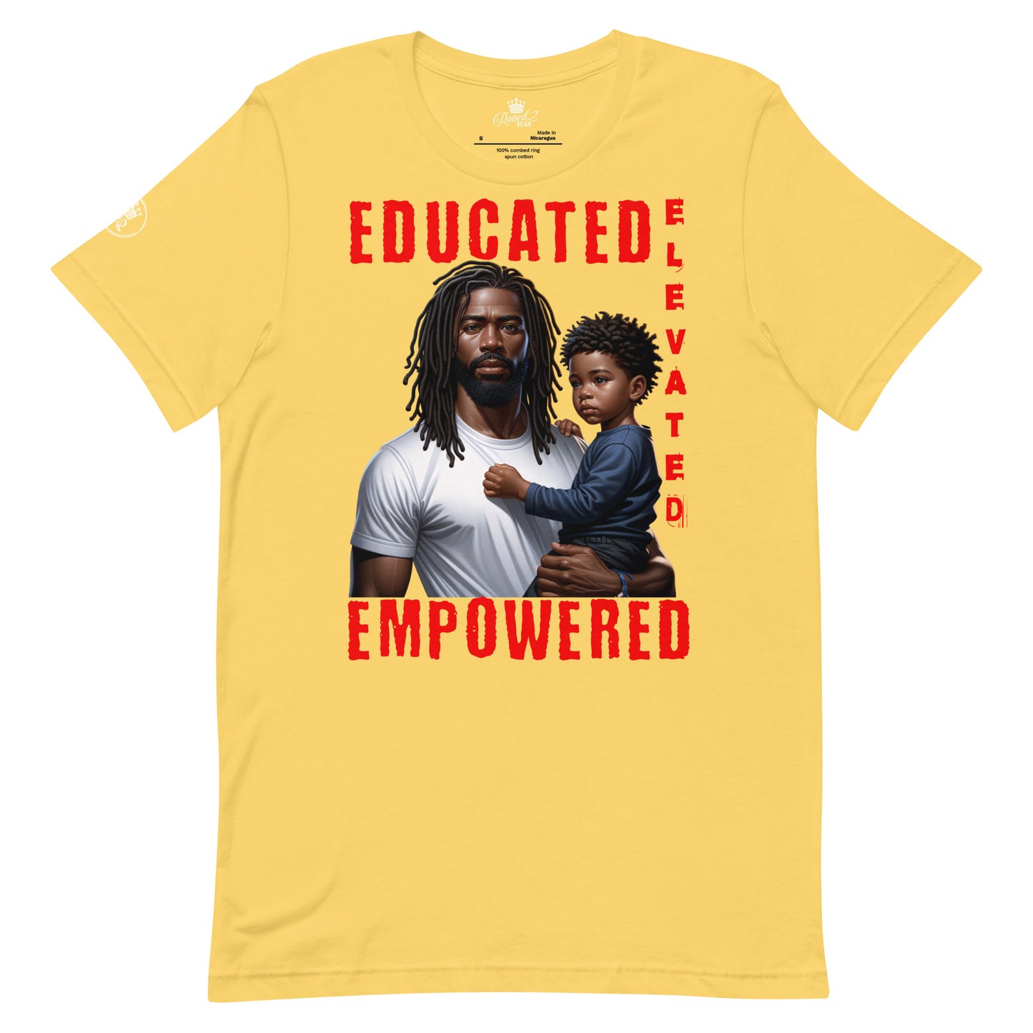 'Educated, Empowered, Elevated' T-Shirt