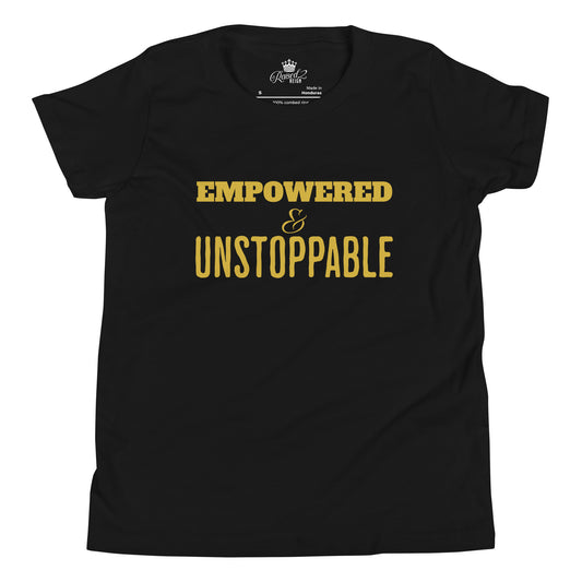 'Empowered And Unstoppable' Children's T-Shirt