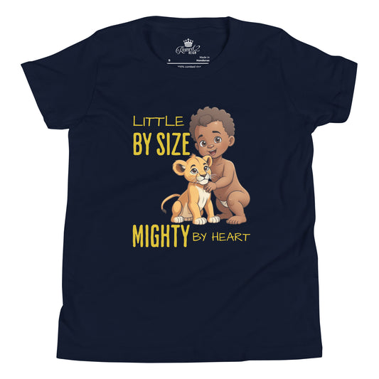 'Little By Size; Mighty By Heart' Children's T-Shirt