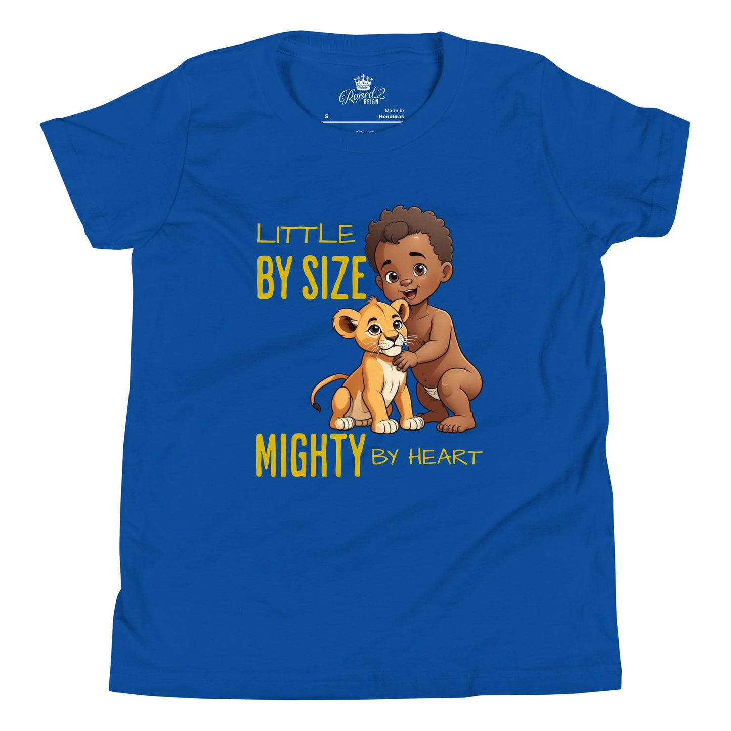 'Little By Size; Mighty By Heart' Children's T-Shirt