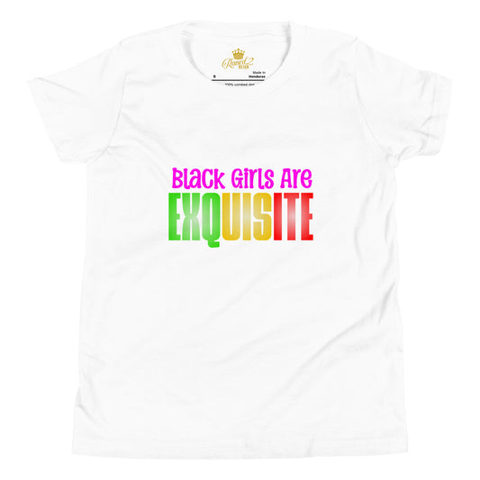 'Black Girls Are Exquisite' Children's T-shirt